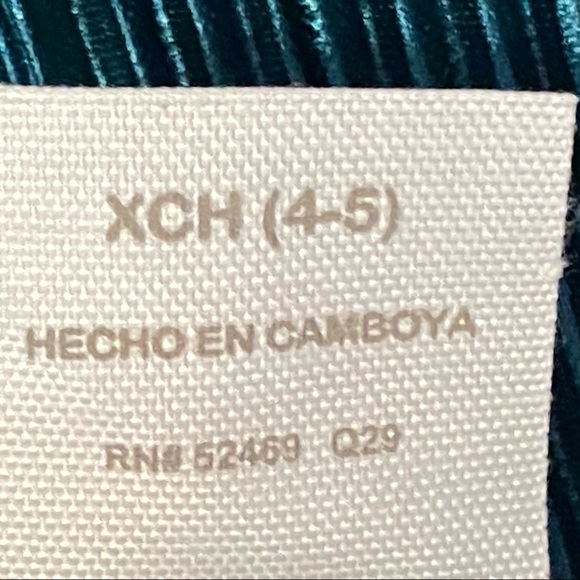 Girls Stretch Bodre Pleated Jumpsuit - Picture 8 of 9